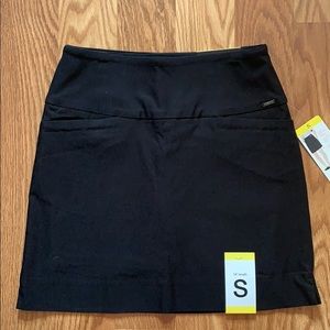 Cute black mini skirt with shorts!